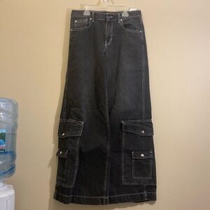 Wide Leg Urban Outfitters Black Jeans